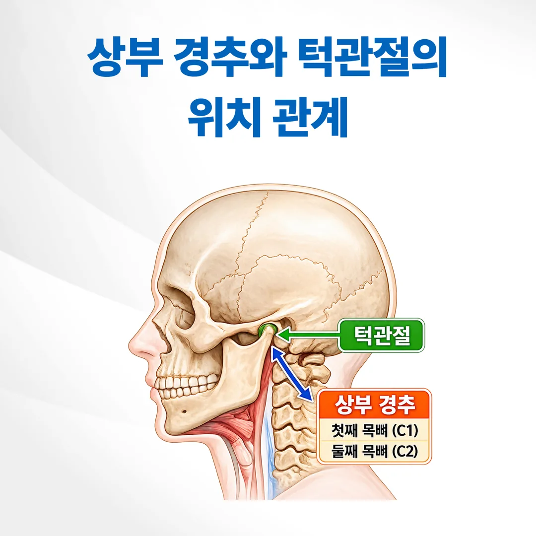 턱관절과 상부경추 정렬의 관계